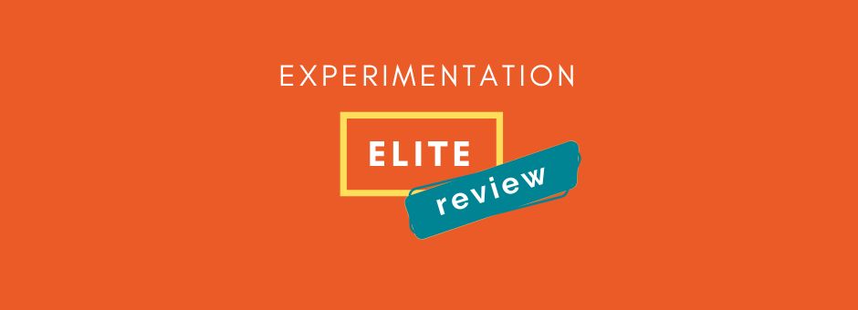 afbeelidng over blog experimentation elite