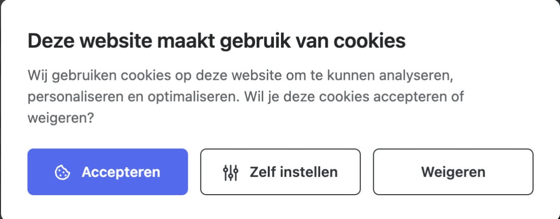 blog - Optimaliseer je cookiebanner