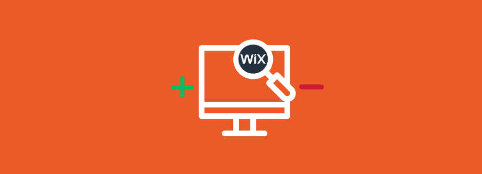 Wix + en - punten