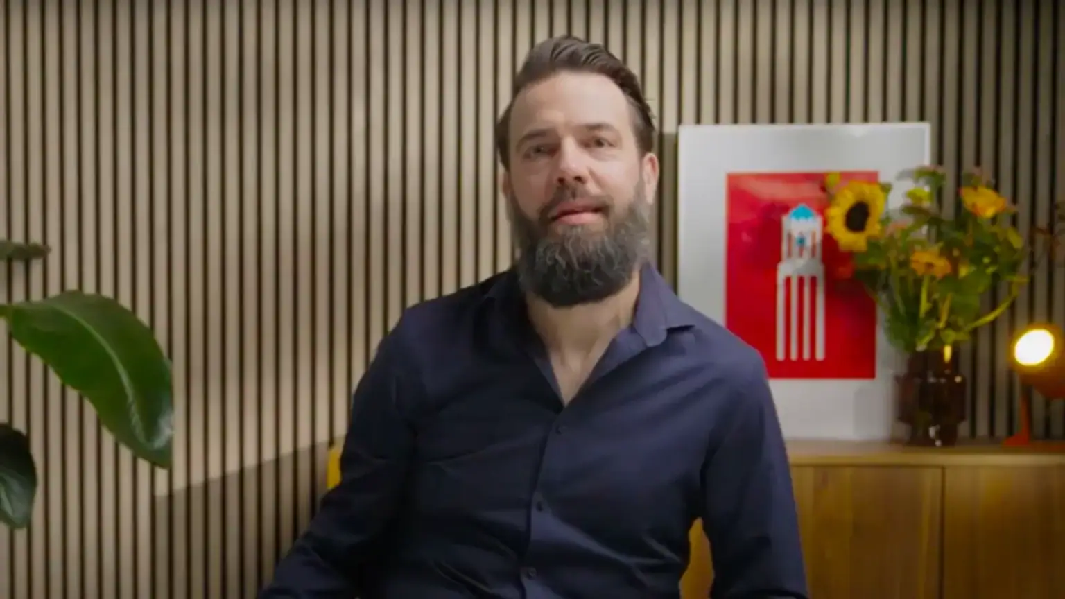 Martijn Hoving at recordings SEO training course