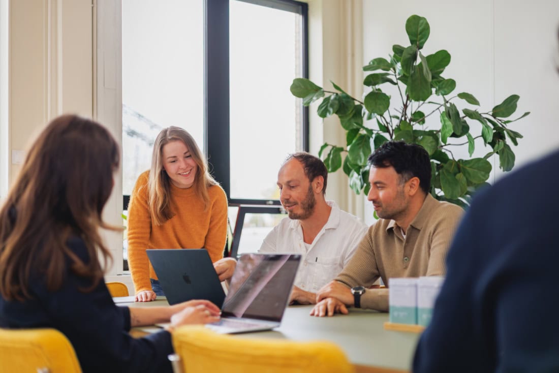Foto van een AI SEO training